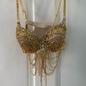 Sequin Beaded Bra Top
